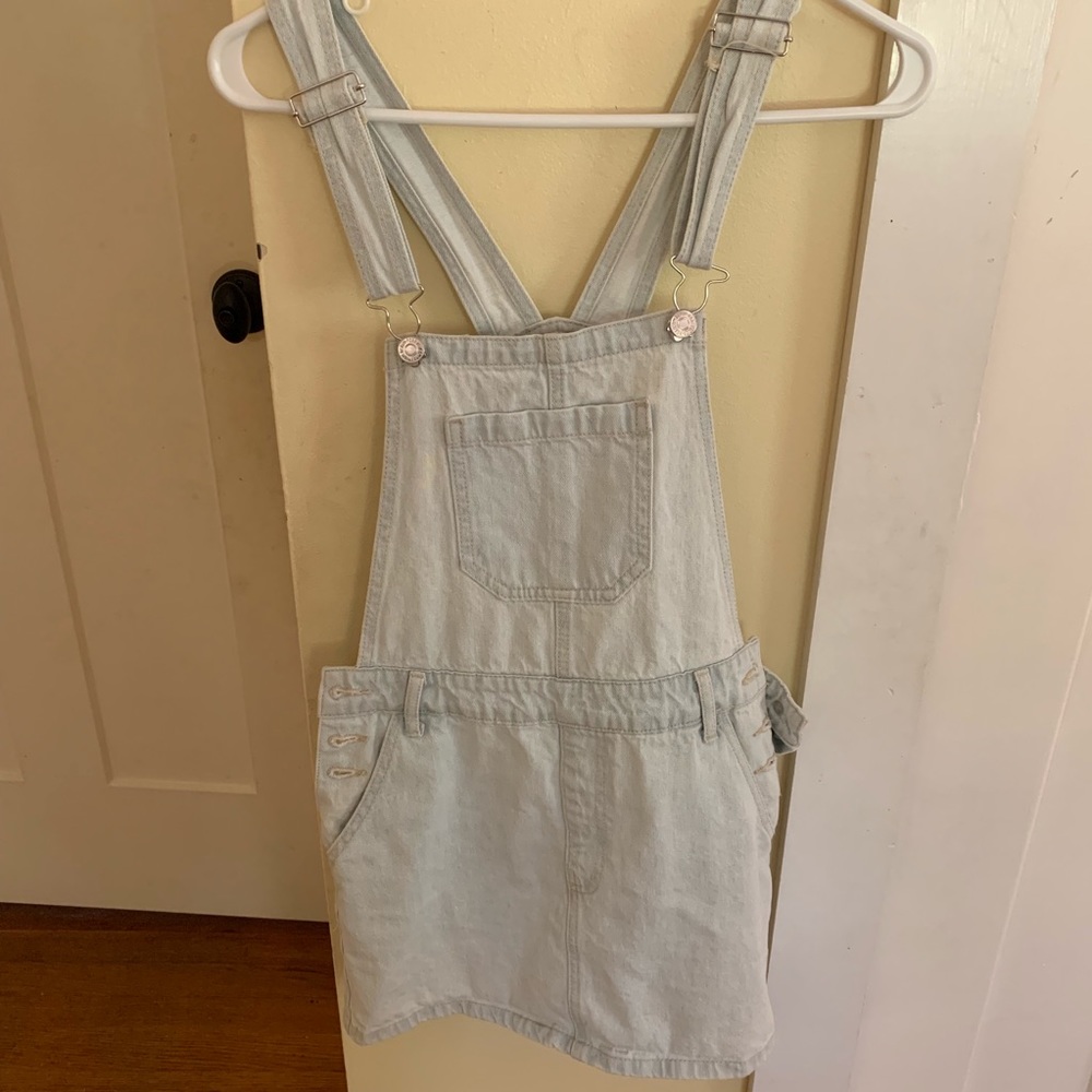 Overall Denim Dress